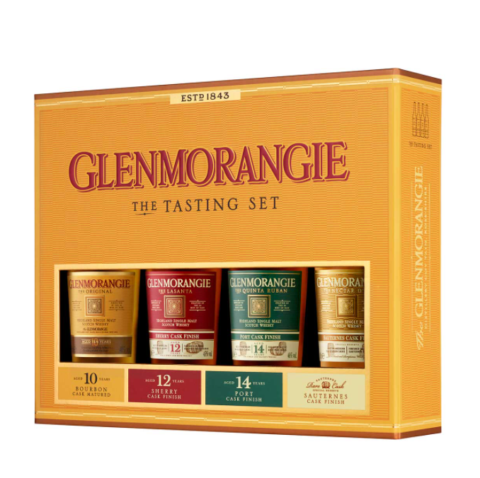 GLENMORANGIE TASTING SET BOX 4 X 10CL