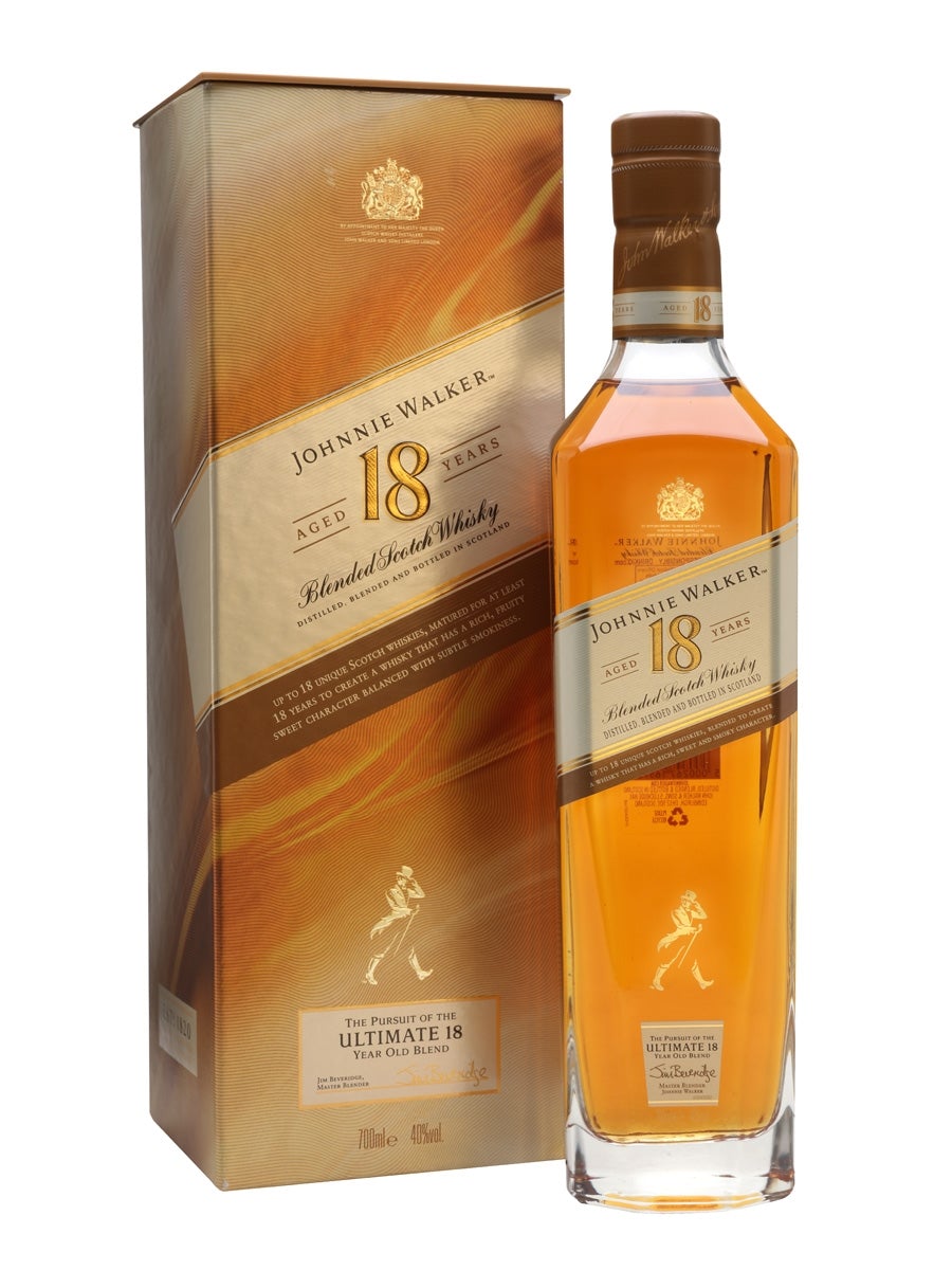 JOHNNIE WALKER AGED 18Y 75CL