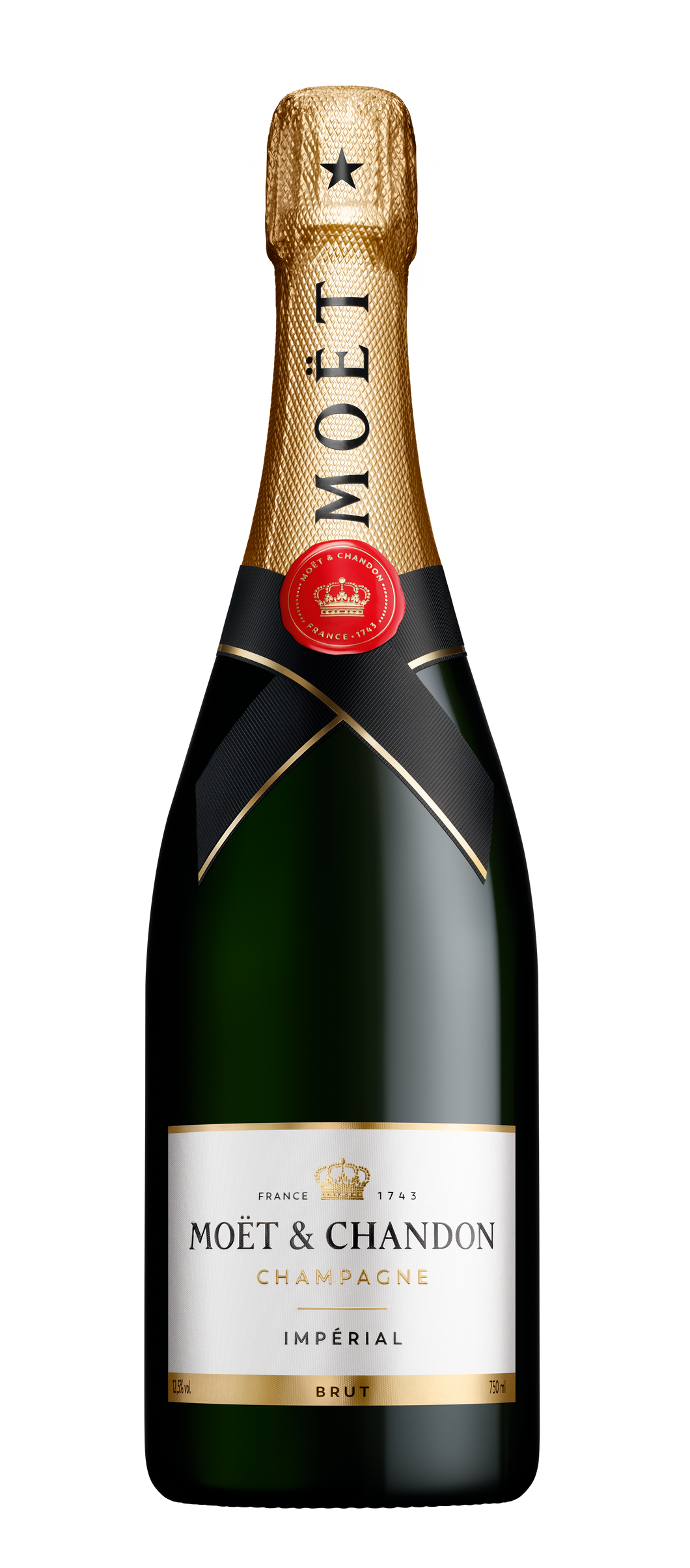 MOET & CHANDON BRUT IMPERIAL NAKED 75CL (STAFF)